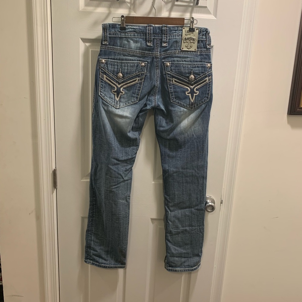 Mens Rock Revival jeans “Chuck” Straight cut